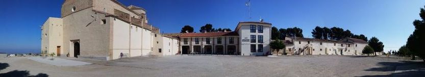 Vista panorámica del Santuario de Ntra. Sra. de Sancho Abarca.