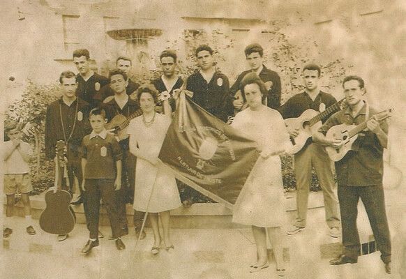 La Tuna Taustana, fundada por Esteban Vallés