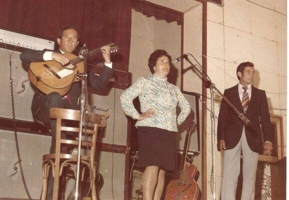 Esteban Valles "Corella" y su hermana Ana María