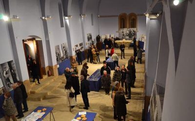 Exposición de postales en San Antón