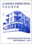 Casino Principal. Programas de fiestas