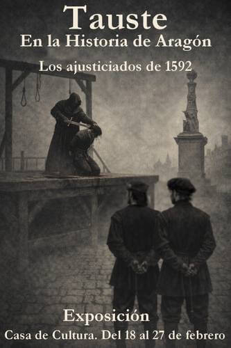 Cartel exposición jornadas Historia de Tauste 2026